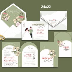 Thiệp cưới 24A22