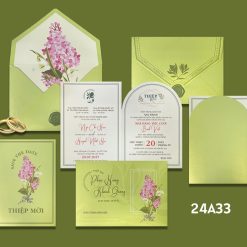 Thiệp cưới 24A33 - Thơm
