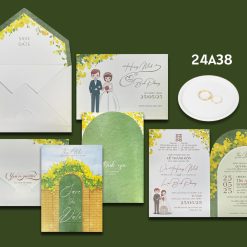 Thiệp cưới 24A38 - Thơm