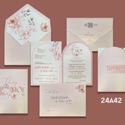 Thiệp cưới 24A42 - Thơm