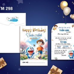 Thiệp sinh nhật TM 298