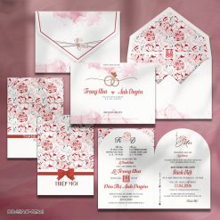 Thiệp cưới 25A17